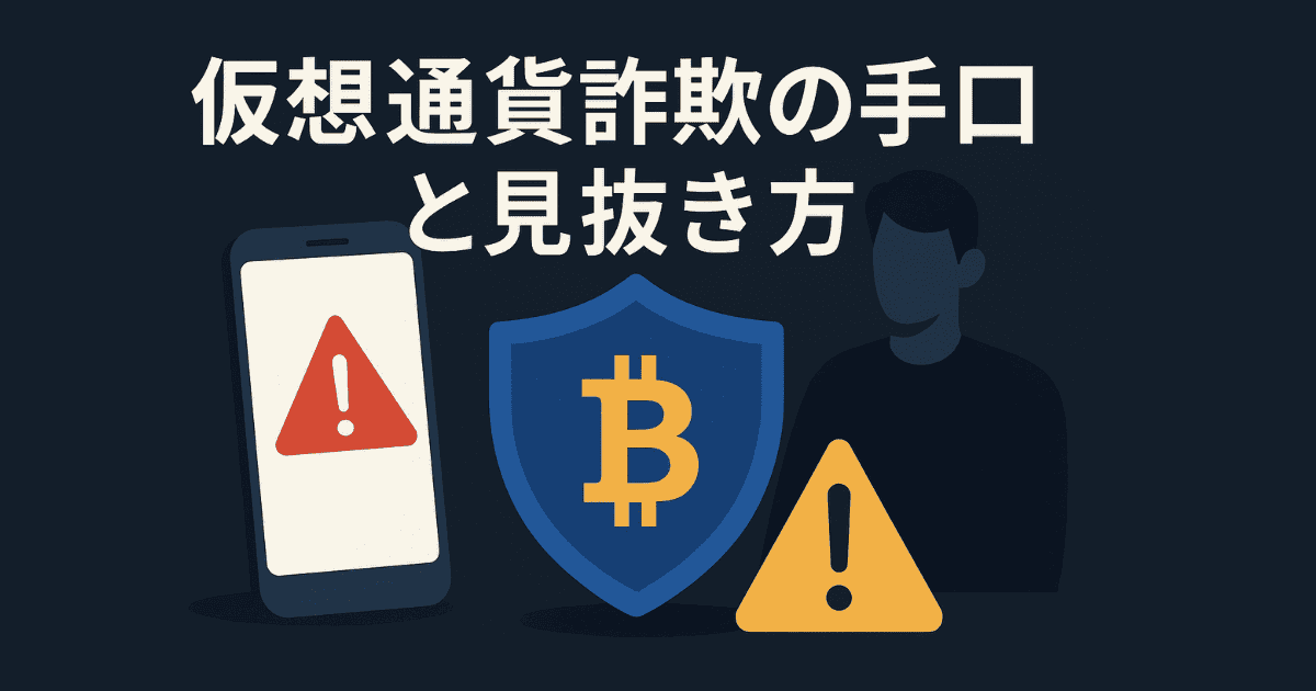 仮想通貨詐欺の手口と見抜き方｜初心者が絶対に知っておきたい安全対策